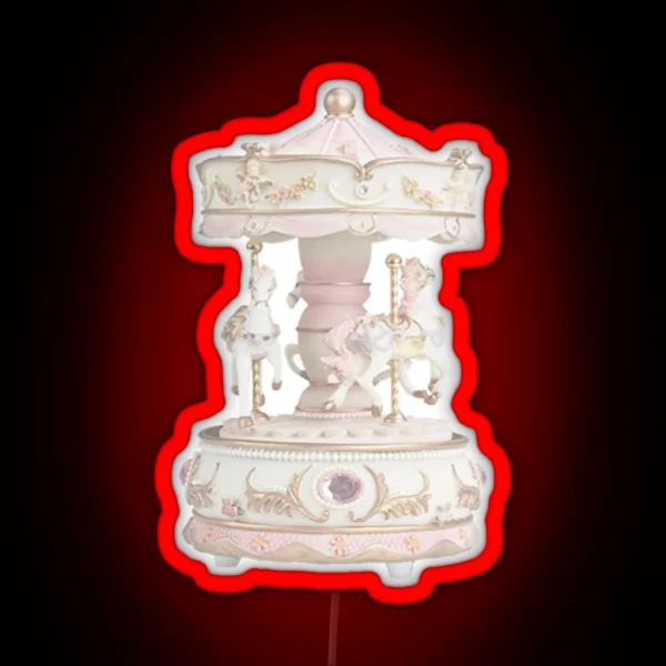 Coquette Carousel RGB Neon Sign