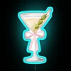 Sexy neon bar decor, vibrant rgb signs for home bars