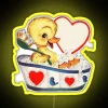 Vintage Quacking Coquette Duck LED Neon Sign for Decorative Accent Lighting