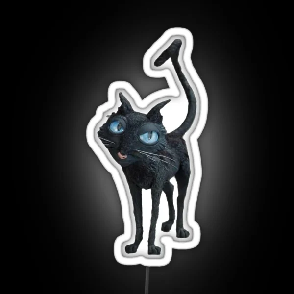 Coraline Cat RGB Neon Sign