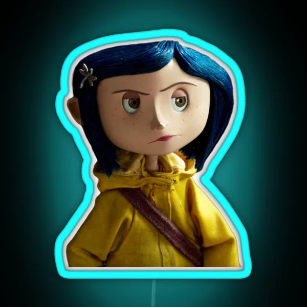 Coraline Jones RGB Neon Sign