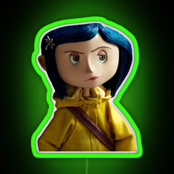 Coraline Jones RGB Neon Sign