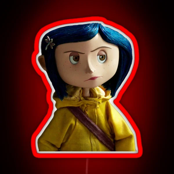Coraline Jones RGB Neon Sign