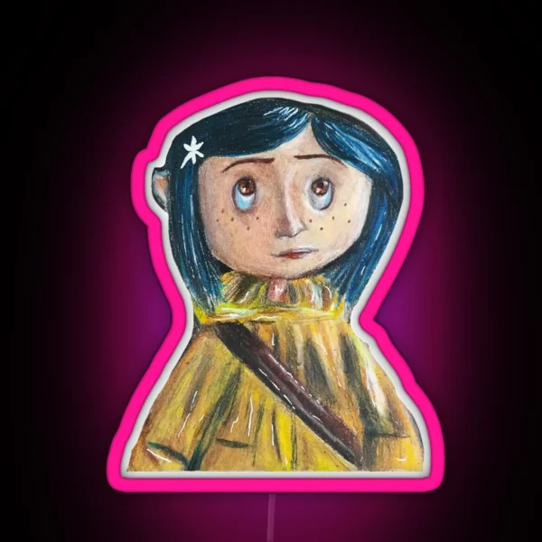 Coraline RGB Neon Sign