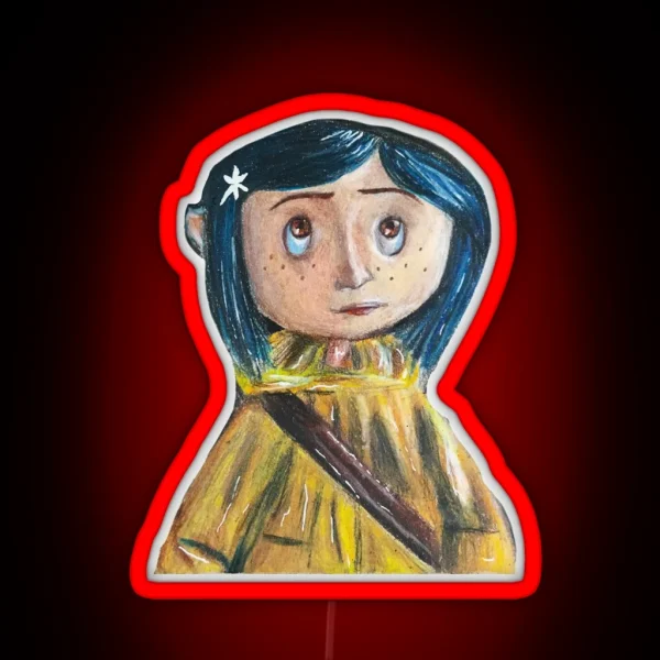 Coraline RGB Neon Sign