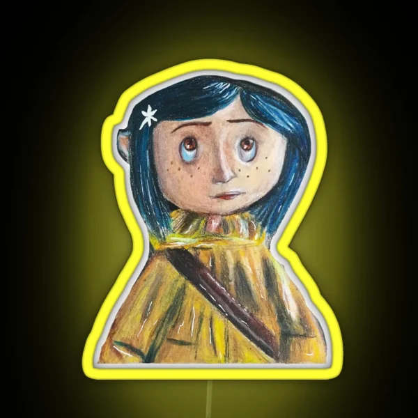 Coraline RGB Neon Sign