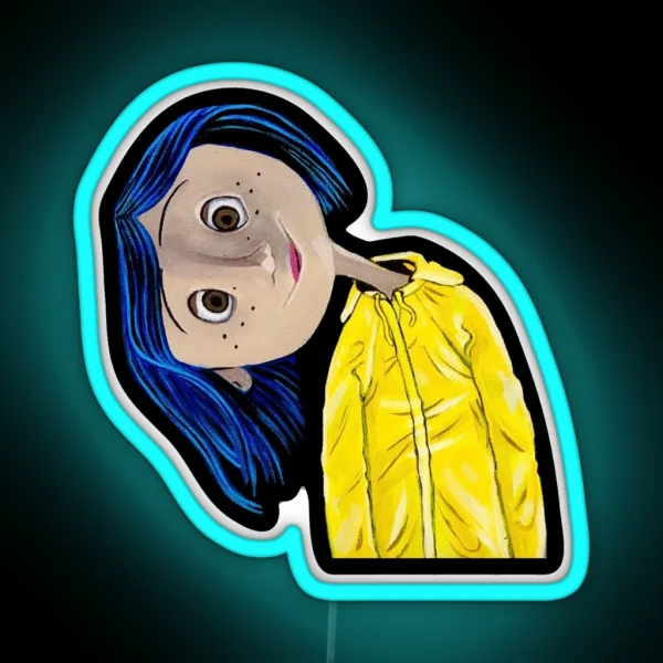 Coraline RGB Neon Sign