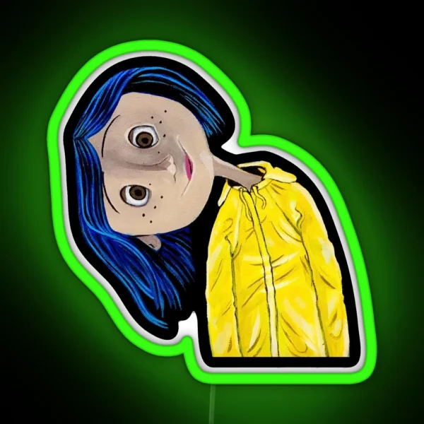 Coraline RGB Neon Sign