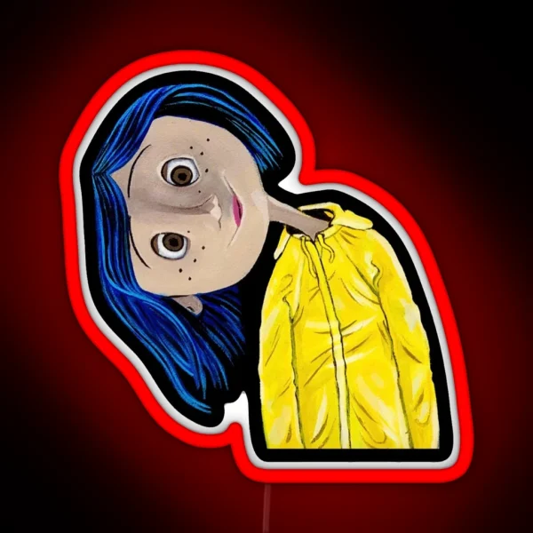 Coraline RGB Neon Sign