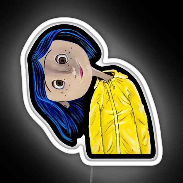 Coraline RGB Neon Sign