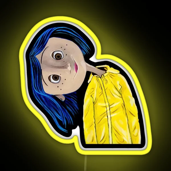 Coraline RGB Neon Sign