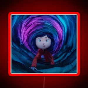 Coraline Tunnel RGB Neon Sign