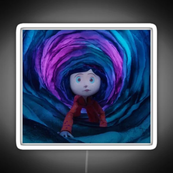Coraline Tunnel RGB Neon Sign