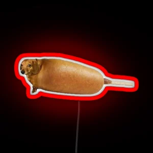 Corn Dog RGB Neon Sign