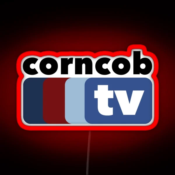 Corncob TV Logo RGB Neon Sign