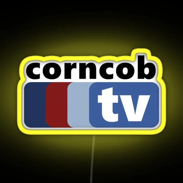 Corncob TV RGB Neon Sign