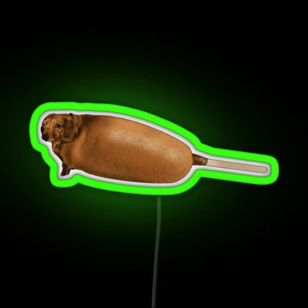 Corndog RGB Neon Sign