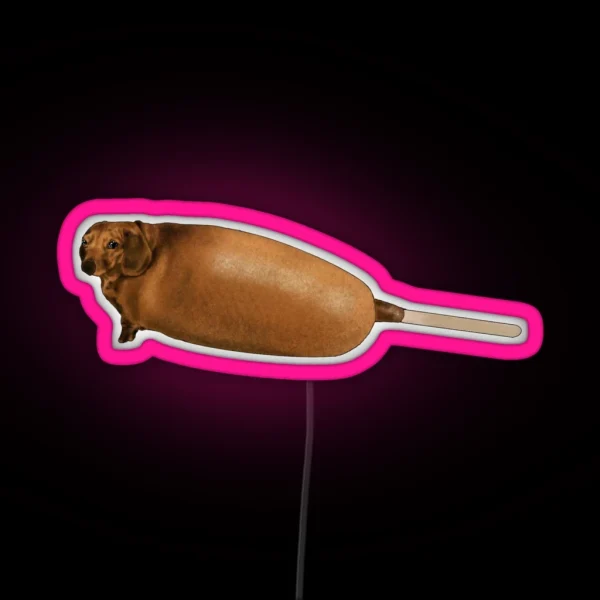 Corndog RGB Neon Sign