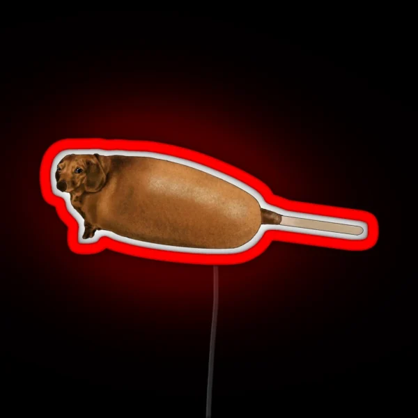 Corndog RGB Neon Sign