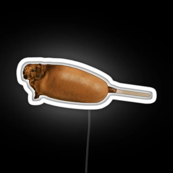 Corndog RGB Neon Sign