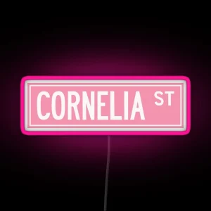 Cornelia Street Taylor Swift RGB Neon Sign