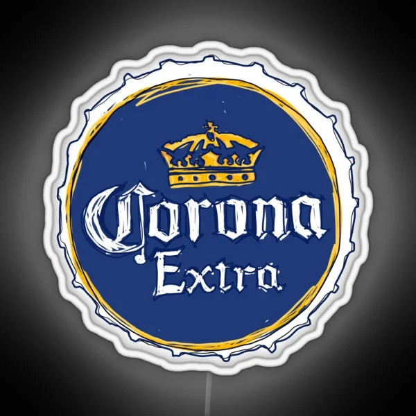 Corona POP Lid RGB Neon Sign