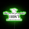 Customizable Graduation Gift Covid-19 Tribute Neon Sign Personalized Home Decor