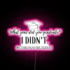 Class of 2020 RGB Neon Sign for Remote Graduations Online