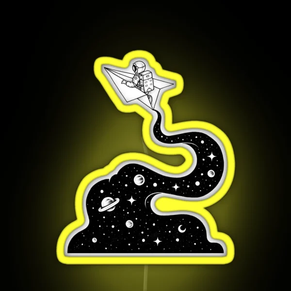 Cosmic Journey RGB Neon Sign