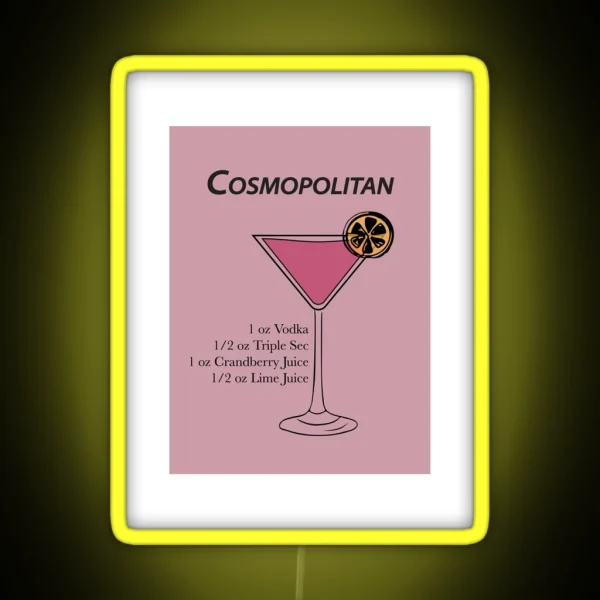Cosmopolitan RGB Neon Sign