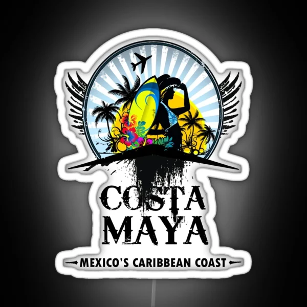 Costa Maya RGB Neon Sign