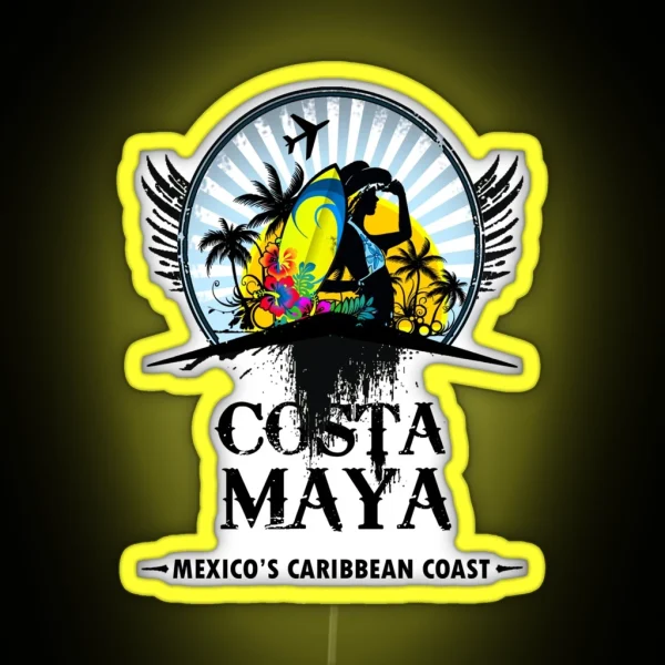 Costa Maya RGB Neon Sign