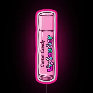 Cotton Candy Flavor Lip Gloss From The 90 S RGB Neon Sign