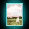 Whimsical cotton candy-colored evening sky LED neon decorative room light