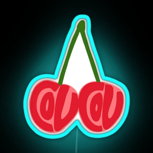 Cou Cou Cherry RGB Neon Sign