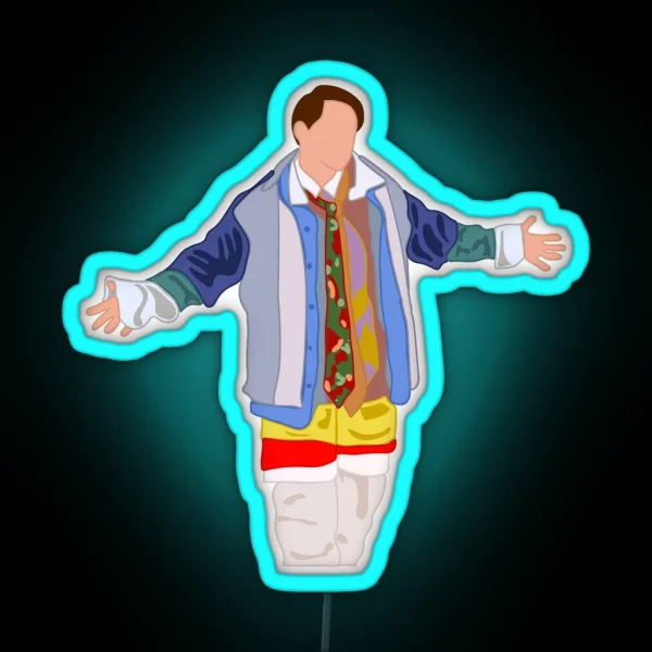 Could I BE Wearing Anymore Clothes RGB Neon Sign