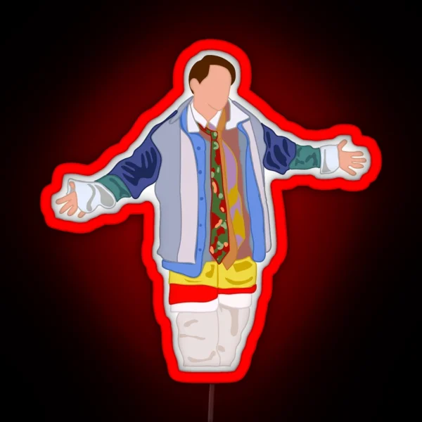 Could I BE Wearing Anymore Clothes RGB Neon Sign