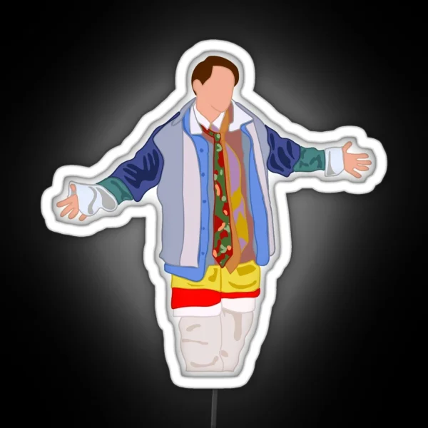 Could I BE Wearing Anymore Clothes RGB Neon Sign