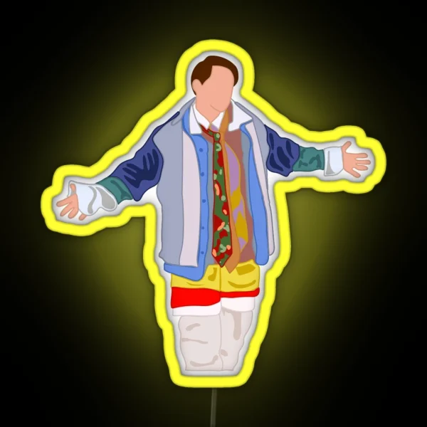Could I BE Wearing Anymore Clothes RGB Neon Sign