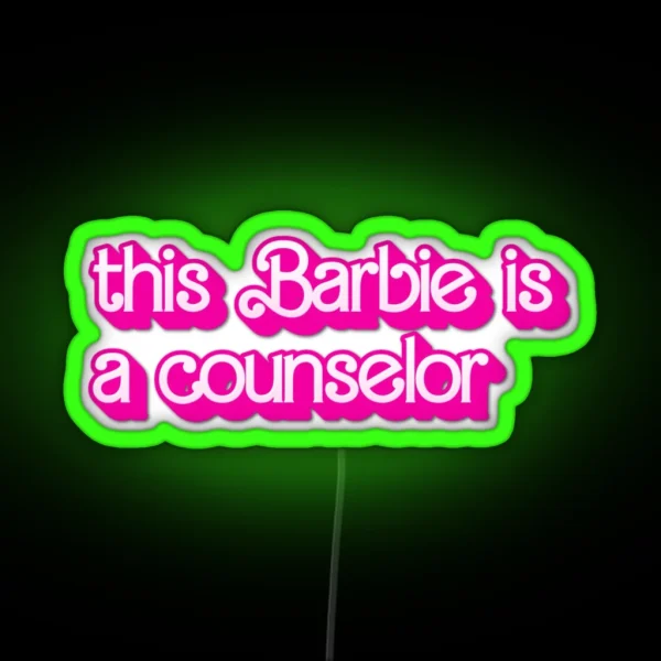 Counselor RGB Neon Sign