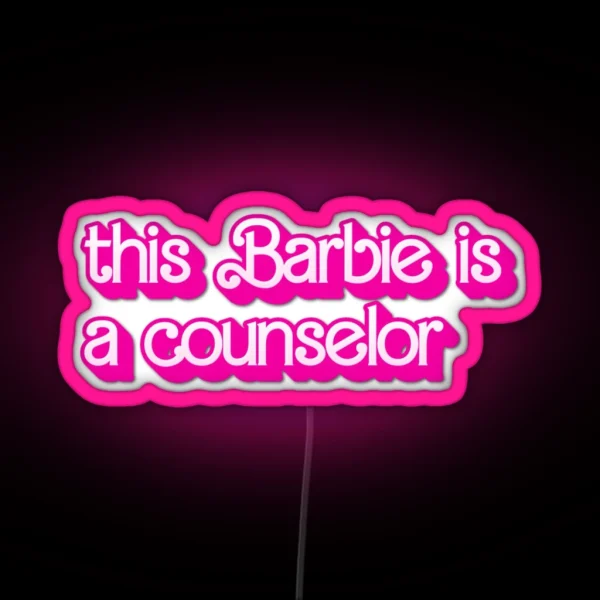 Counselor RGB Neon Sign