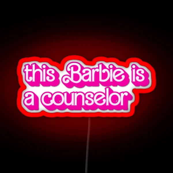 Counselor RGB Neon Sign