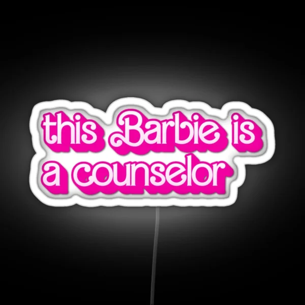 Counselor RGB Neon Sign