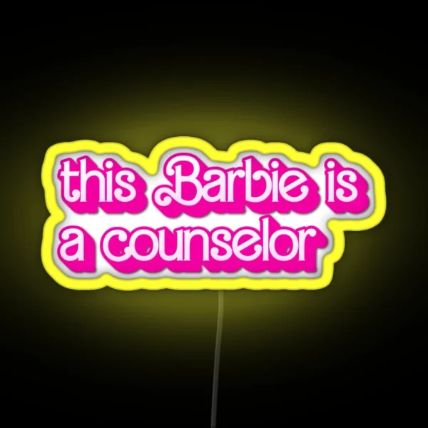 Counselor RGB Neon Sign