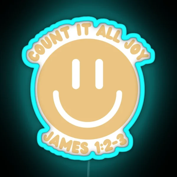 Count It All Joy RGB Neon Sign