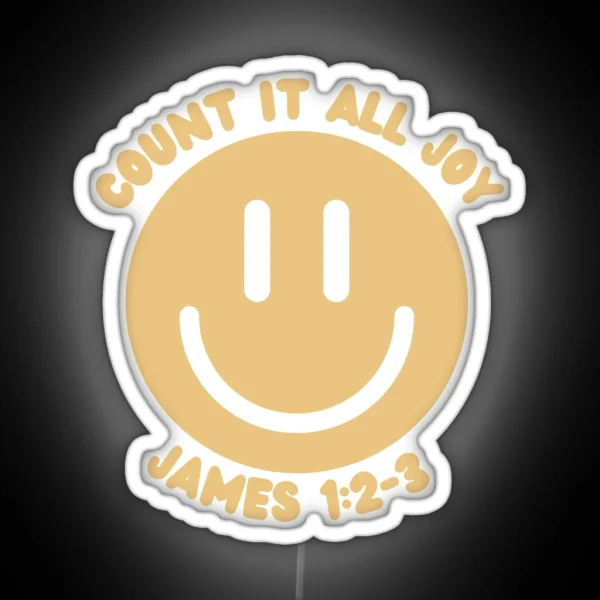 Count It All Joy RGB Neon Sign