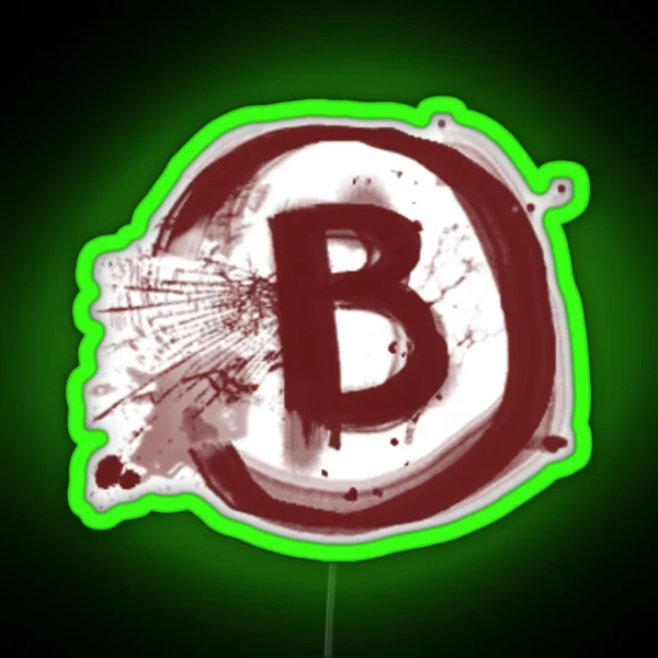 Counter Strike B Site RGB Neon Sign