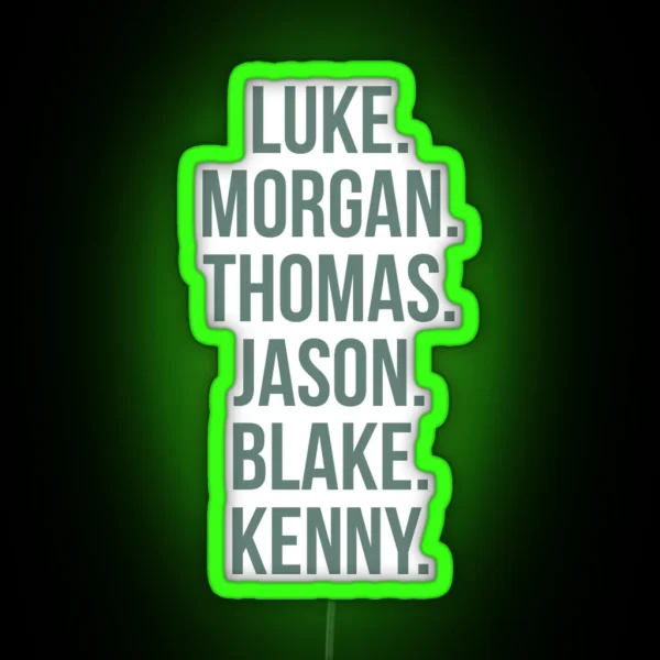 Country Singers RGB Neon Sign