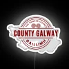 Galway County Ireland Heritage Landscape RGB Neon Sign Decoration Artwork
