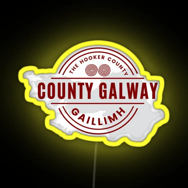 County Galway RGB Neon Sign